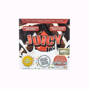 24 Juicy Jay Birthday Cake Flavoured King Size Premium Rolling Papers # 000800