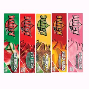 24 Juicy Jay King Size Flavoured Slim Rolling Paper - Full Box # 000801